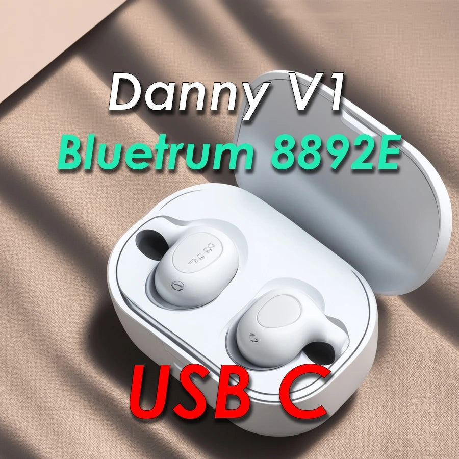 NEW danny Gen4 V1 TWS Bluetooth 5.4 Earphone Wireless Headphone support Active Noise Cancellation with Bluetrum 8892E PK V2